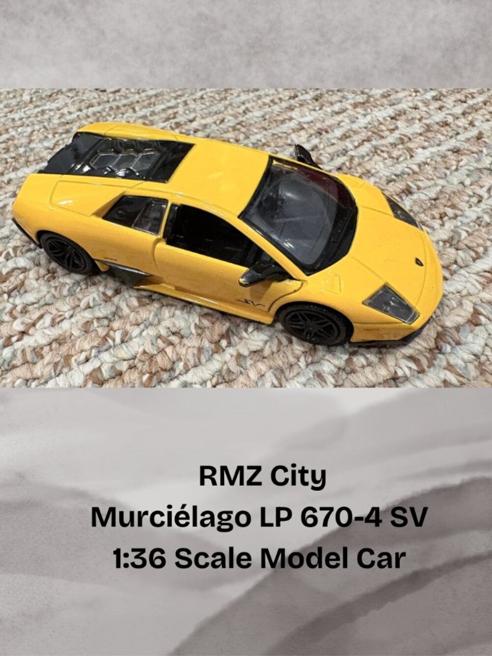 RMZ City Murciélago LP 670-4 SV 1:36 Scale Model Car